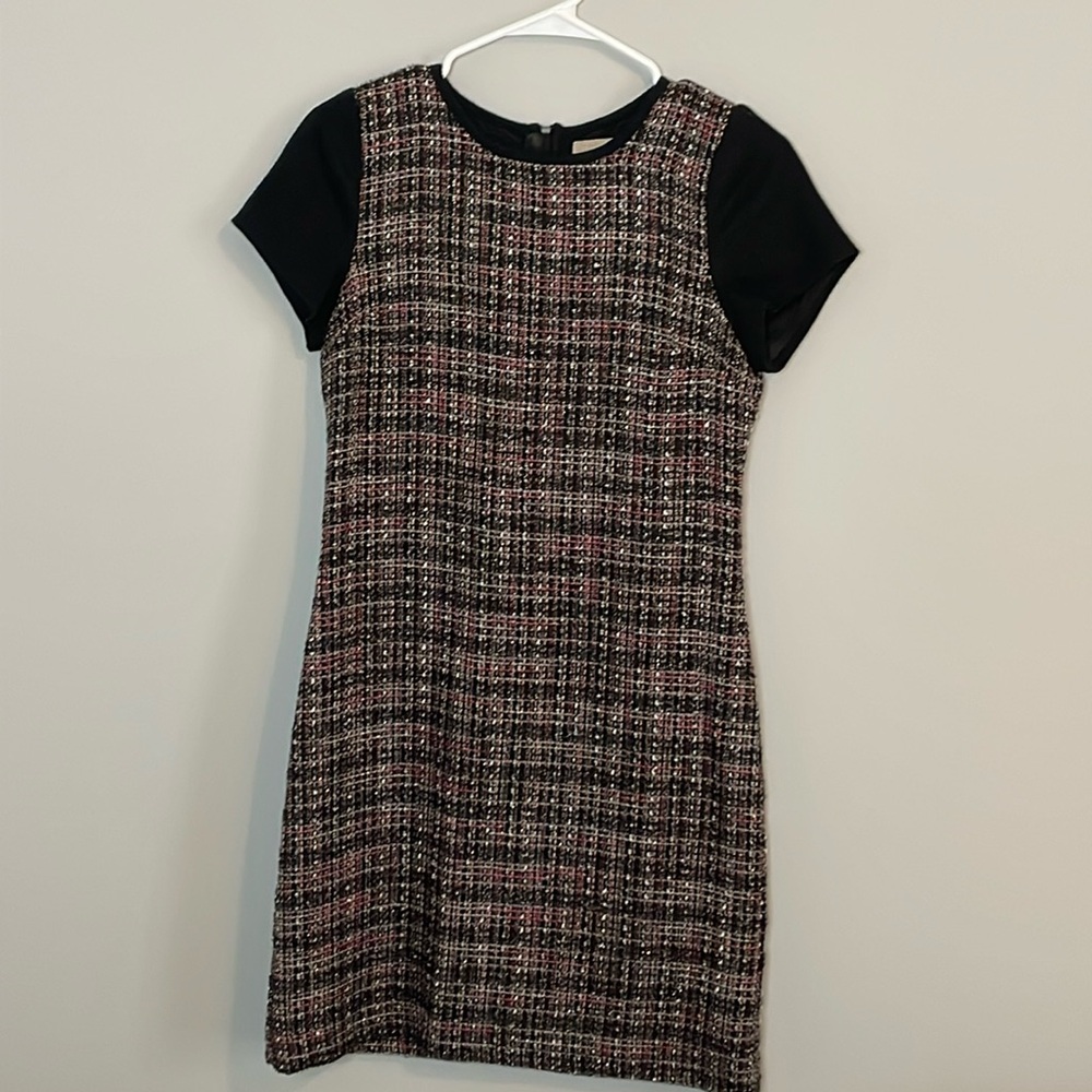 Banana Republic Tweet Shift Mini Dress